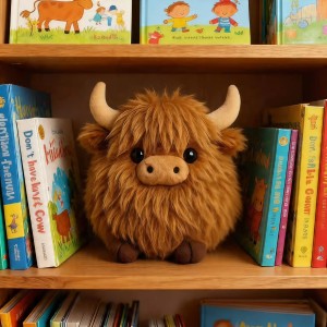 Emotional Support Highland Cow Plush