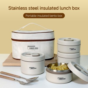 4 Pcs set Multi Stainless Steel Lunch Box Set