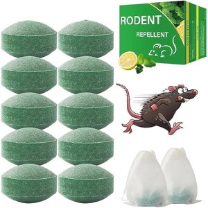 Natural Peppermint Oil Rat Repellent Tablets (10Pcs)