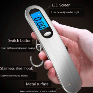 Portable Electronic Hook Scale(0-50 kg)