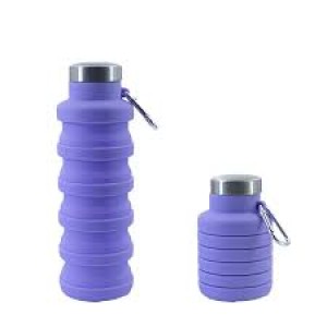 Foldable Silicone Sports Drink Water Bottle