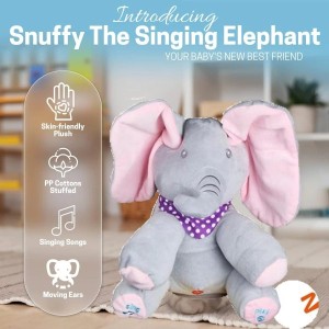 Snuffy The Singing Elephant Toy 