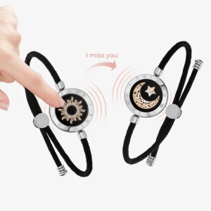 Touch Bracelets with Milan Rope(Black+Black)