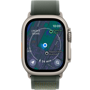 Apple Watch Ultra 2 GPS + Cellular, 49mm Black Titanium Case with Black Ocean Band